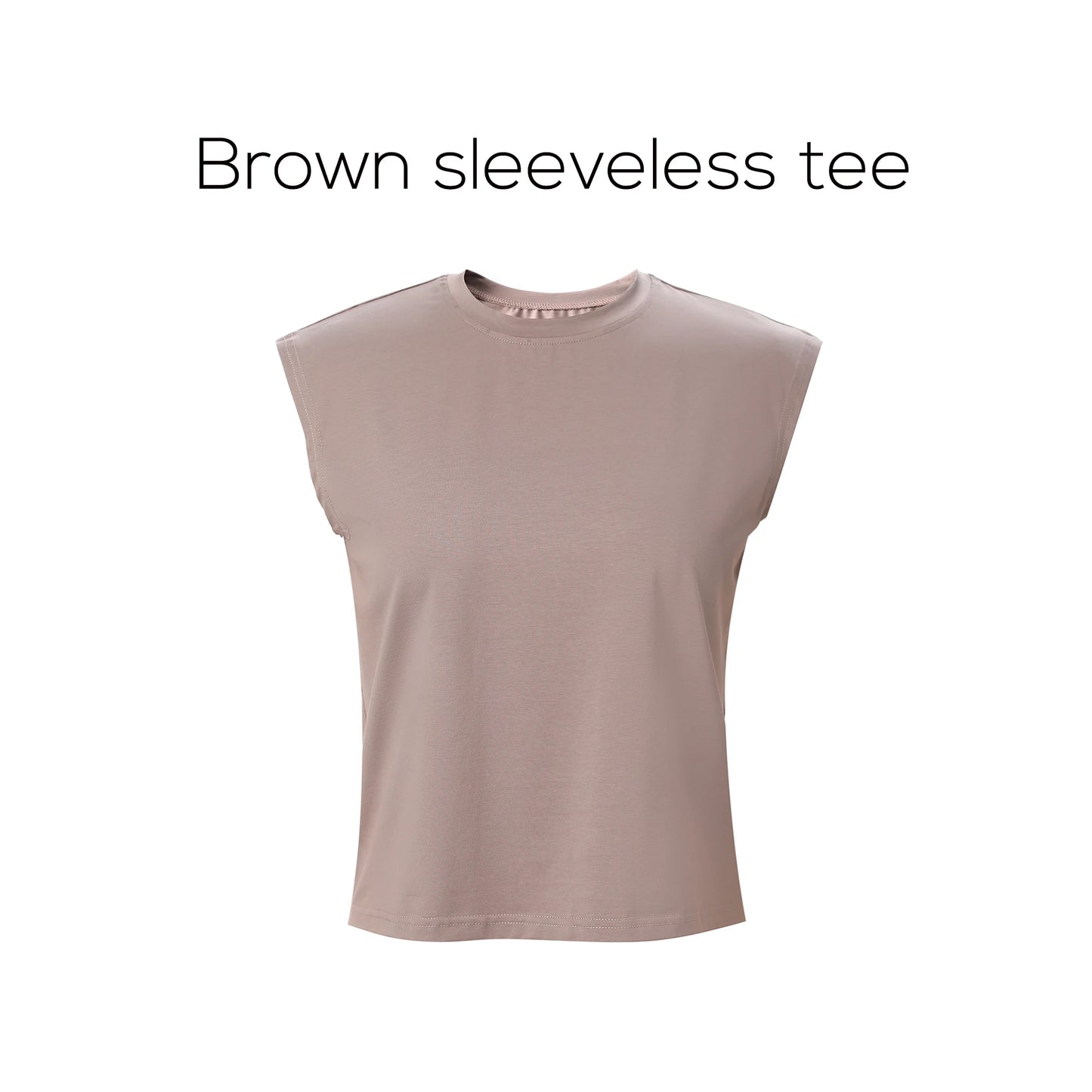 Printed Cotton Blouse & Denim Maxi Skirt Set – Sleeveless Modest Fit