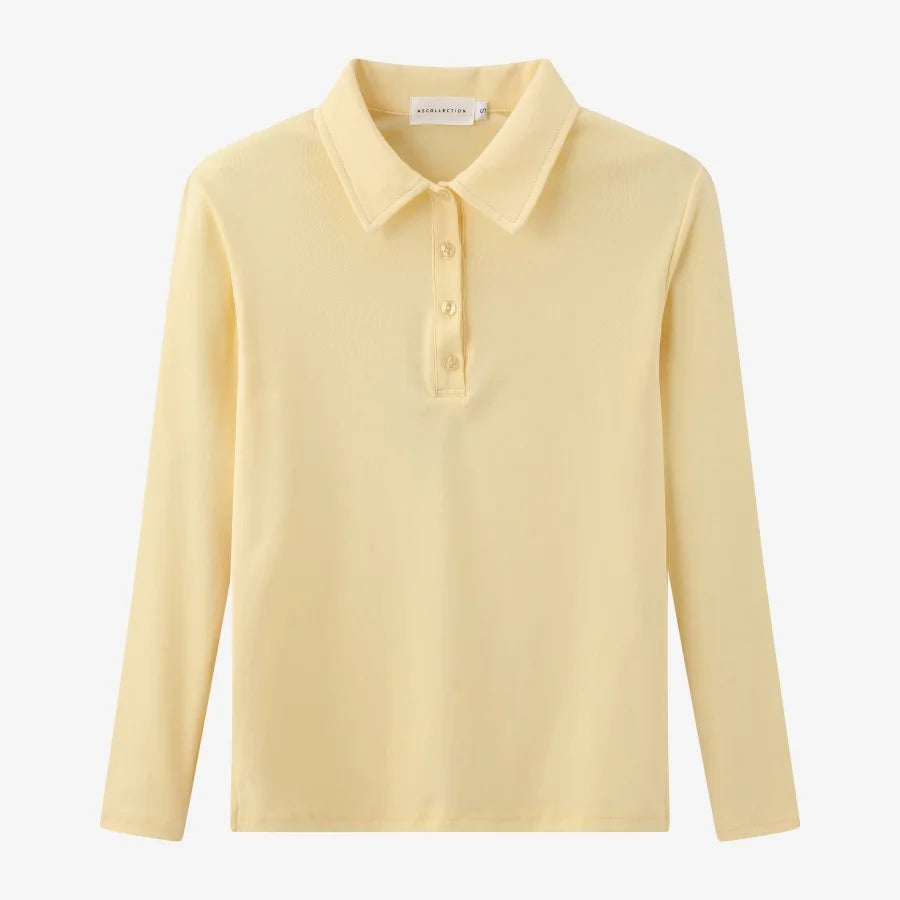 Fitted Stretch Polo Shirt (Cotton Blend)