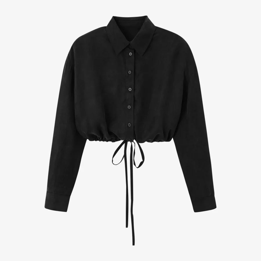 Cupro Luxe 3-Piece Set — Shirt + Slip Dress + Skirt