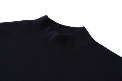 Corduroy Maxi Skirt + High-Stretch Ribbed Top Set (Autumn Edition)