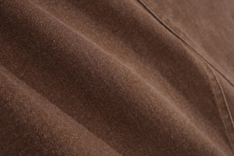 Elastic Denim Maxi Skirt (A-Line Stretch Fit)