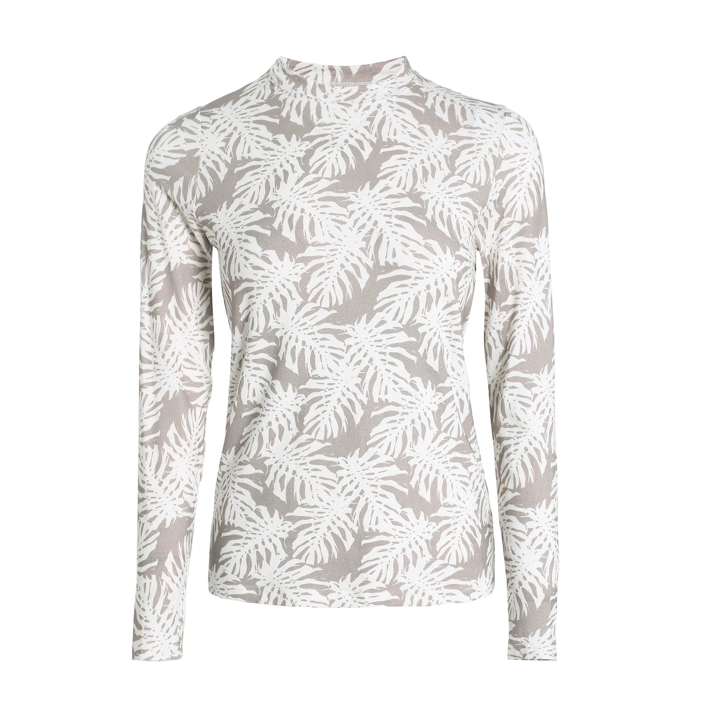 Printed Cotton Blouse & Denim Maxi Skirt Set – Sleeveless Modest Fit