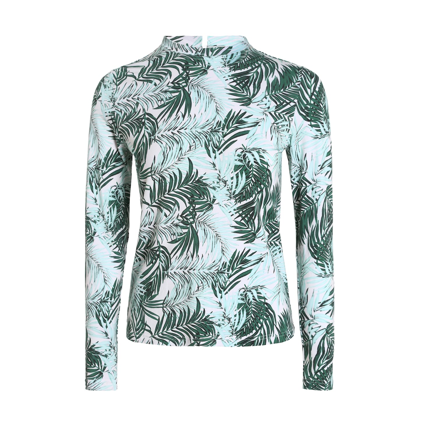 Printed Cotton Blouse & Denim Maxi Skirt Set – Sleeveless Modest Fit