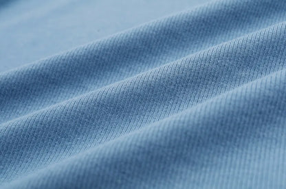 Ribbed Cardigan + Ankle-Length Maxi Dress Set (Natural Fiber Blend)