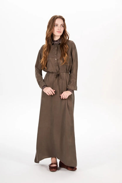 Cupro Luxe 3-Piece Set — Shirt + Slip Dress + Skirt