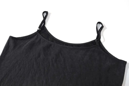 2-Piece Cable Knit Top + Cupro Slip Maxi Dress Set