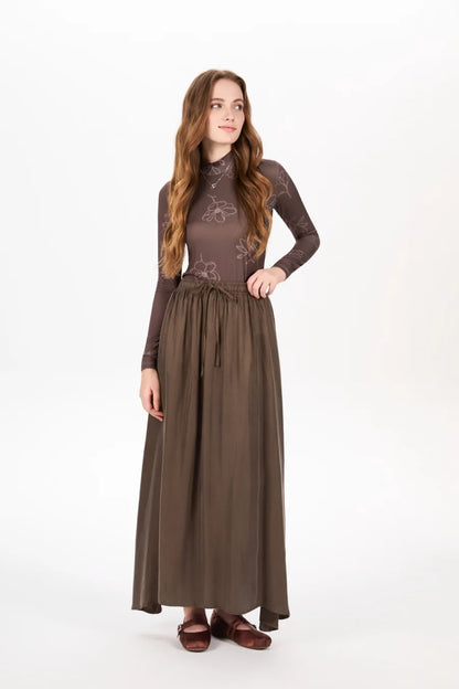 Cupro Luxe 3-Piece Set — Shirt + Slip Dress + Skirt