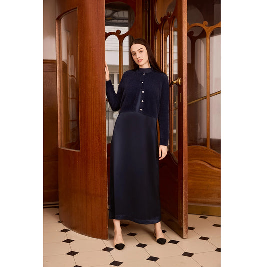 Soft Mohair Knit Cardigan – Classic Button Front