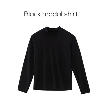 3-Piece Printed Satin Maxi Dress Set – Cardigan + Mock Neck Inner Layer