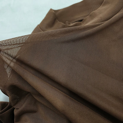 Elegant Velvet V-Neck Maxi Dress – Long Sleeve Modest Fit