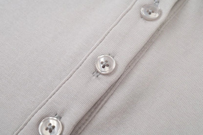 Fitted Stretch Polo Shirt (Cotton Blend)