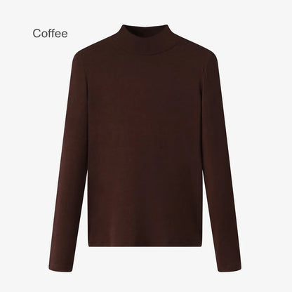 Corduroy Maxi Skirt + High-Stretch Ribbed Top Set (Autumn Edition)