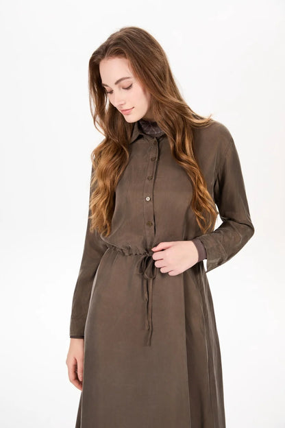 Cupro Luxe 3-Piece Set — Shirt + Slip Dress + Skirt