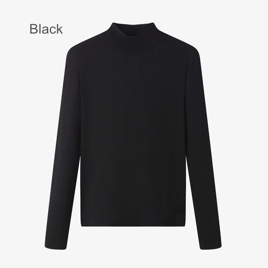 Corduroy Maxi Skirt + High-Stretch Ribbed Top Set (Autumn Edition)