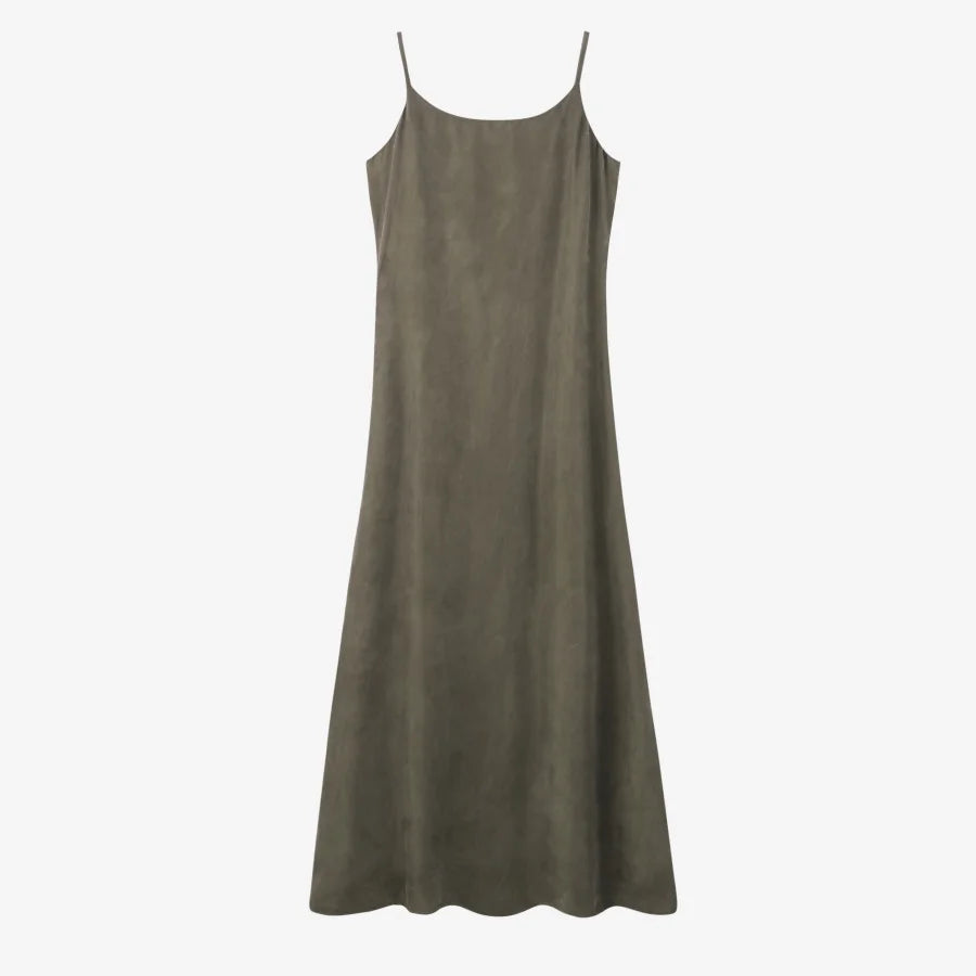 Cupro Luxe 3-Piece Set — Shirt + Slip Dress + Skirt