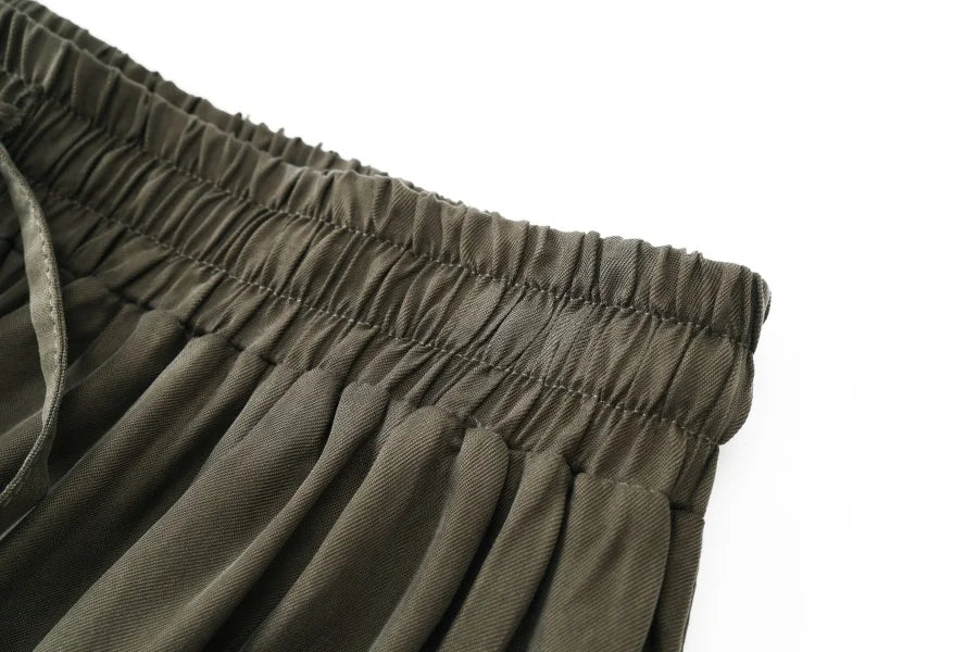 Cupro Luxe 3-Piece Set — Shirt + Slip Dress + Skirt