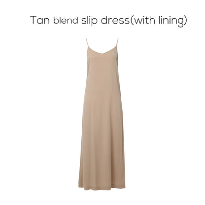 2-Piece Ribbed Wrap Top + Slip Maxi Dress Set