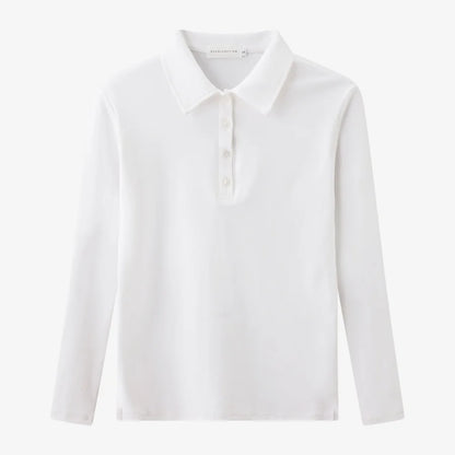 Fitted Stretch Polo Shirt (Cotton Blend)