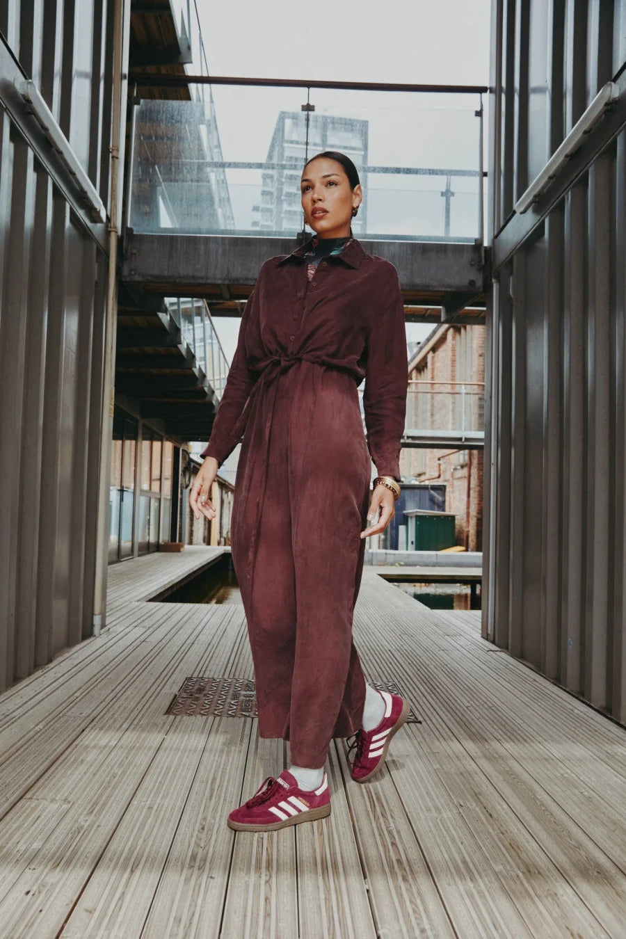 Cupro Luxe 3-Piece Set — Shirt + Slip Dress + Skirt