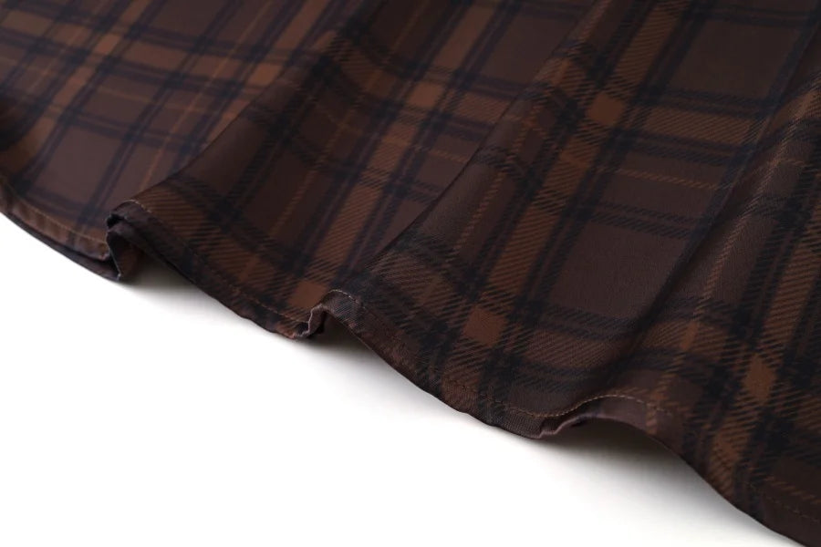 Satin Slip Dress + Knit Cross Top Set (Adjustable Maxi Length)