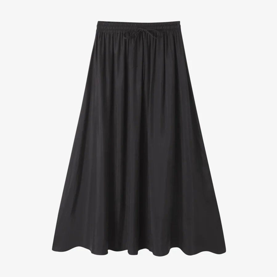 Cupro Luxe 3-Piece Set — Shirt + Slip Dress + Skirt