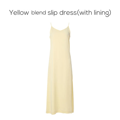 Stripe Blouse & Tencel Slip Dress Set – Modest Two-Piece Spring Fit