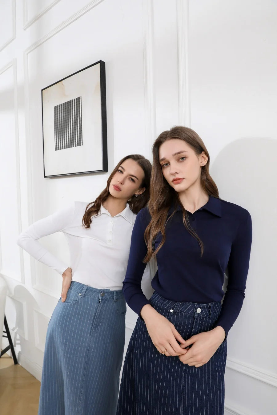 Fitted Stretch Polo Shirt (Cotton Blend)