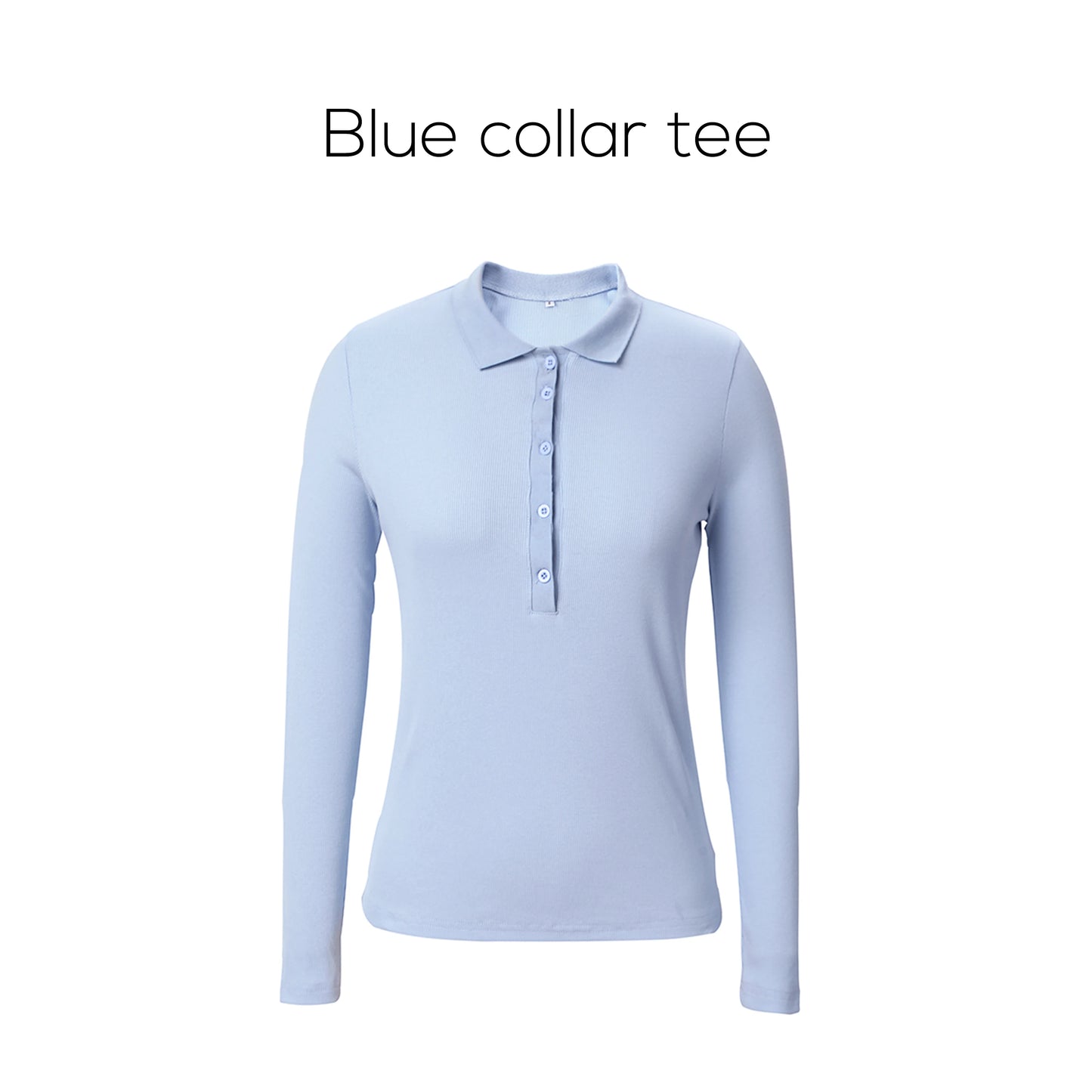 Cotton Blend Turn-Down Collar Top & A-Line Maxi Skirt Set – Modest Casual Fit