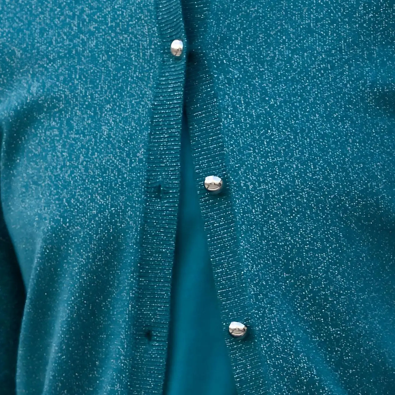 3-Piece Satin Maxi Dress Set – Mesh Inner Top + Modal Shirt + Shimmer Cardigan