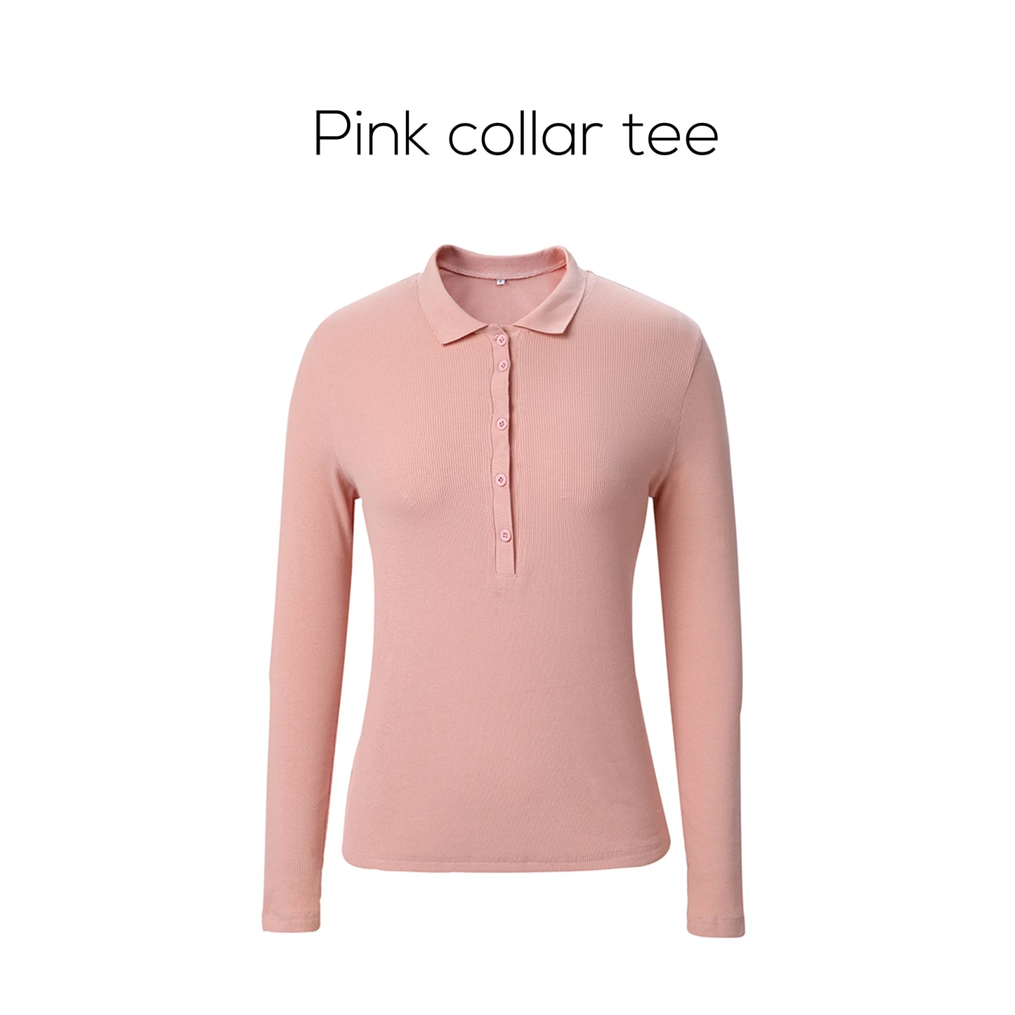 Cotton Blend Turn-Down Collar Top & A-Line Maxi Skirt Set – Modest Casual Fit