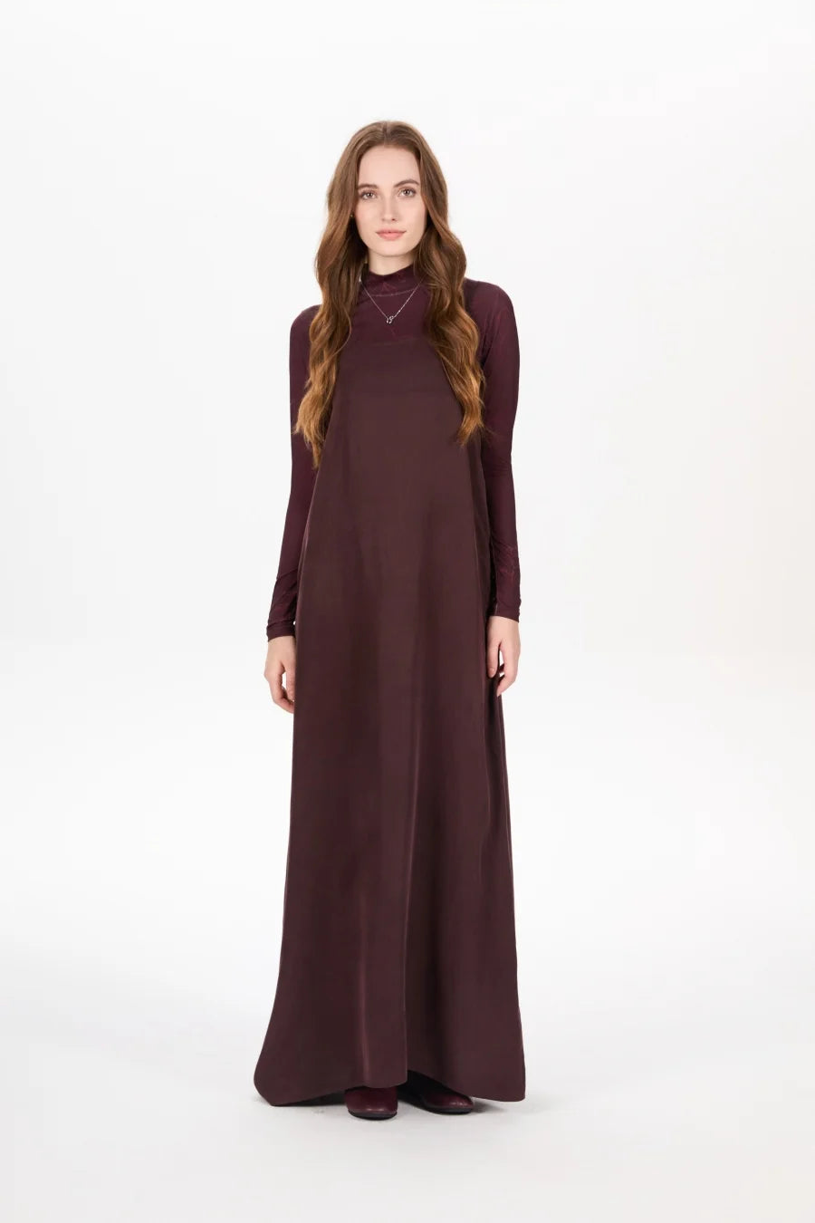 Cupro Luxe 3-Piece Set — Shirt + Slip Dress + Skirt