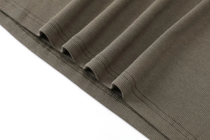 Cable-Knit Cardigan + Ribbed Mockneck Maxi Dress Set