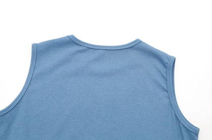 Ribbed Cardigan + Ankle-Length Maxi Dress Set (Natural Fiber Blend)