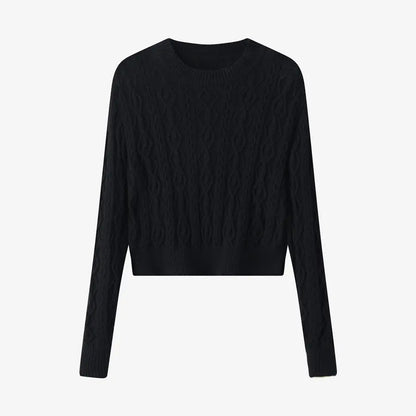 2-Piece Cable Knit Top + Cupro Slip Maxi Dress Set