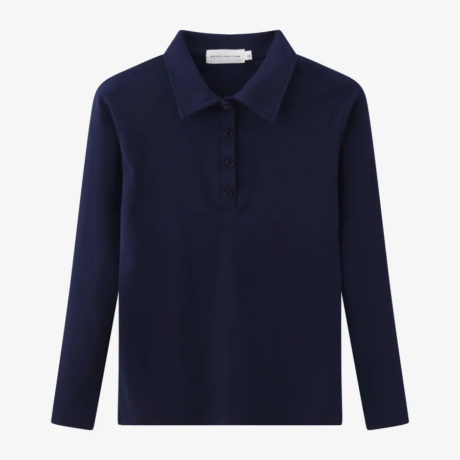 Fitted Stretch Polo Shirt (Cotton Blend)