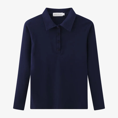 Fitted Stretch Polo Shirt (Cotton Blend)