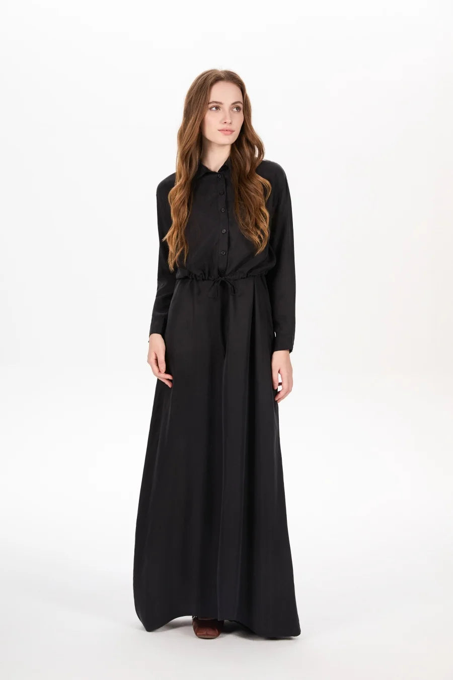 Cupro Luxe 3-Piece Set — Shirt + Slip Dress + Skirt